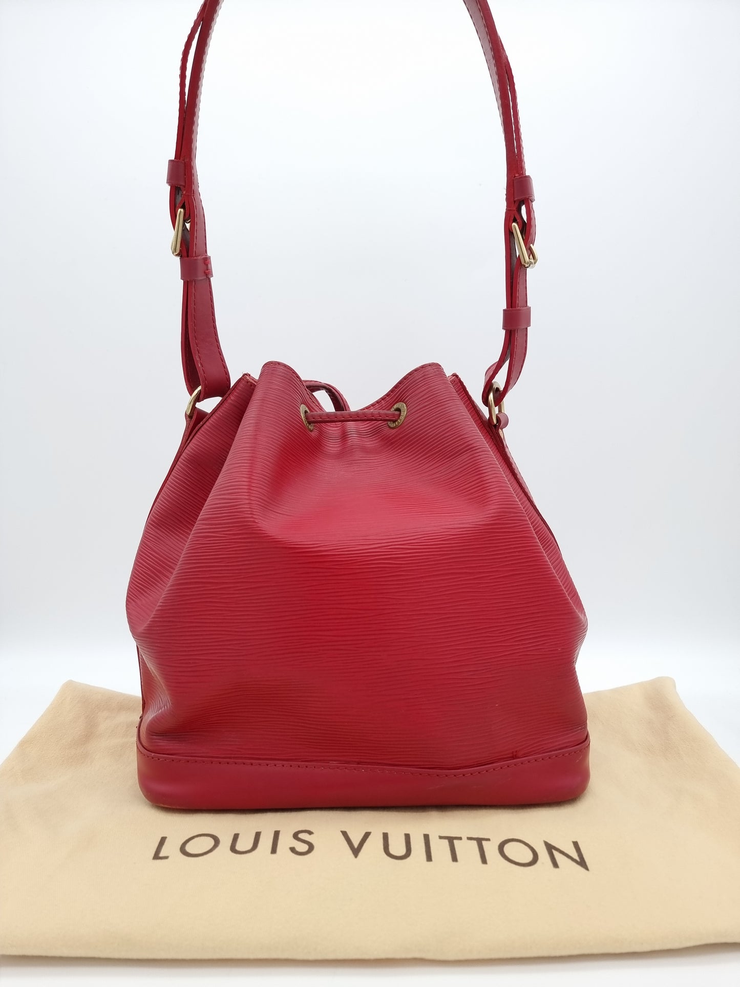 Louis Vuitton Petit Noe Epi Red