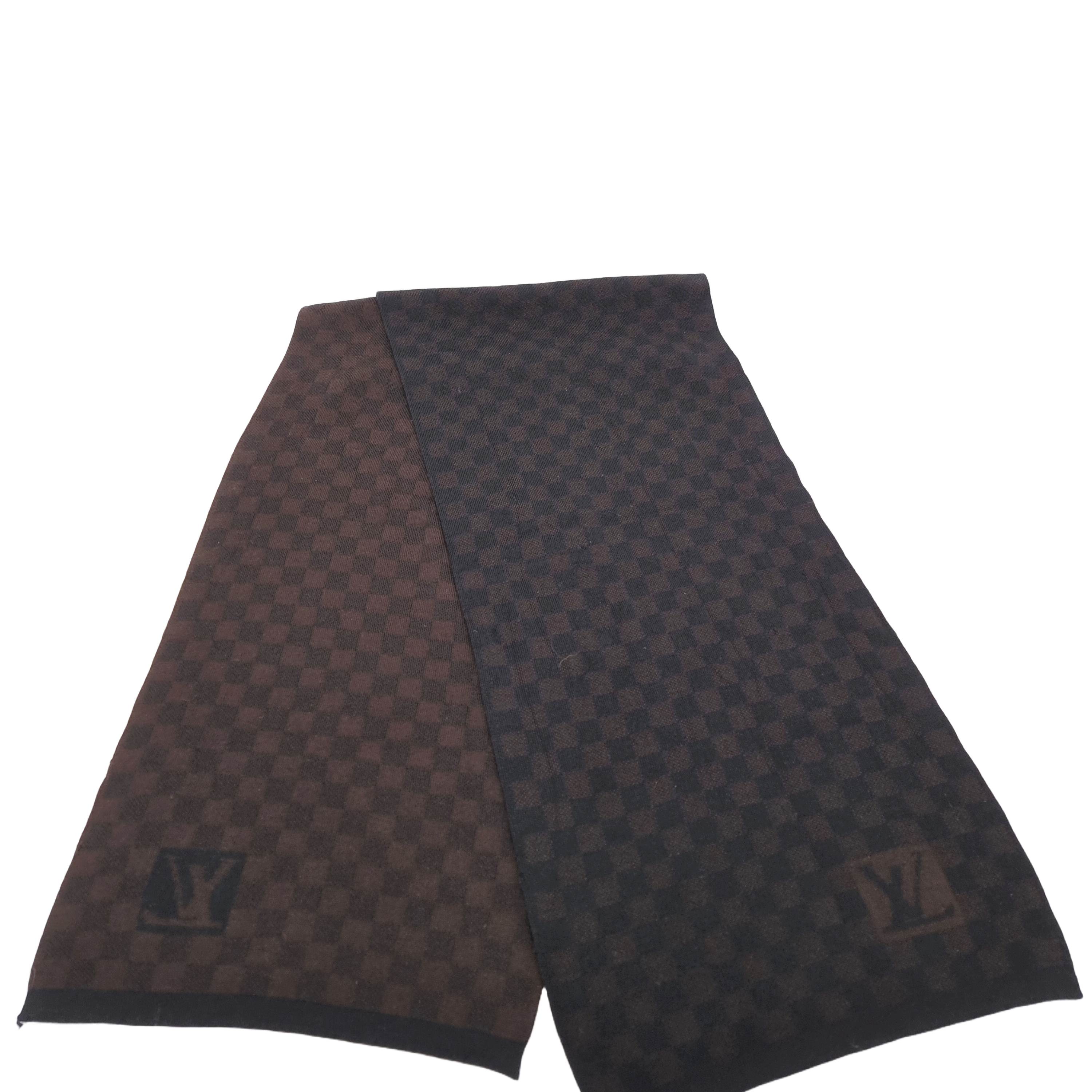 Louis Vuitton Damier Ebene Wool Scarf - 96636f
