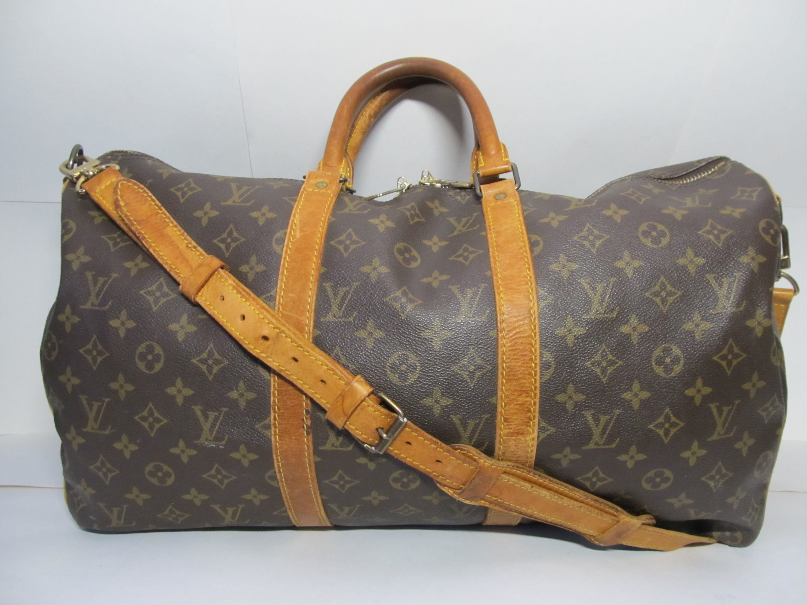 Louis Vuitton Keepall 50 Bandouliere Brown Monogram - 96636f