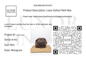 Louis Vuitton Petit Noe