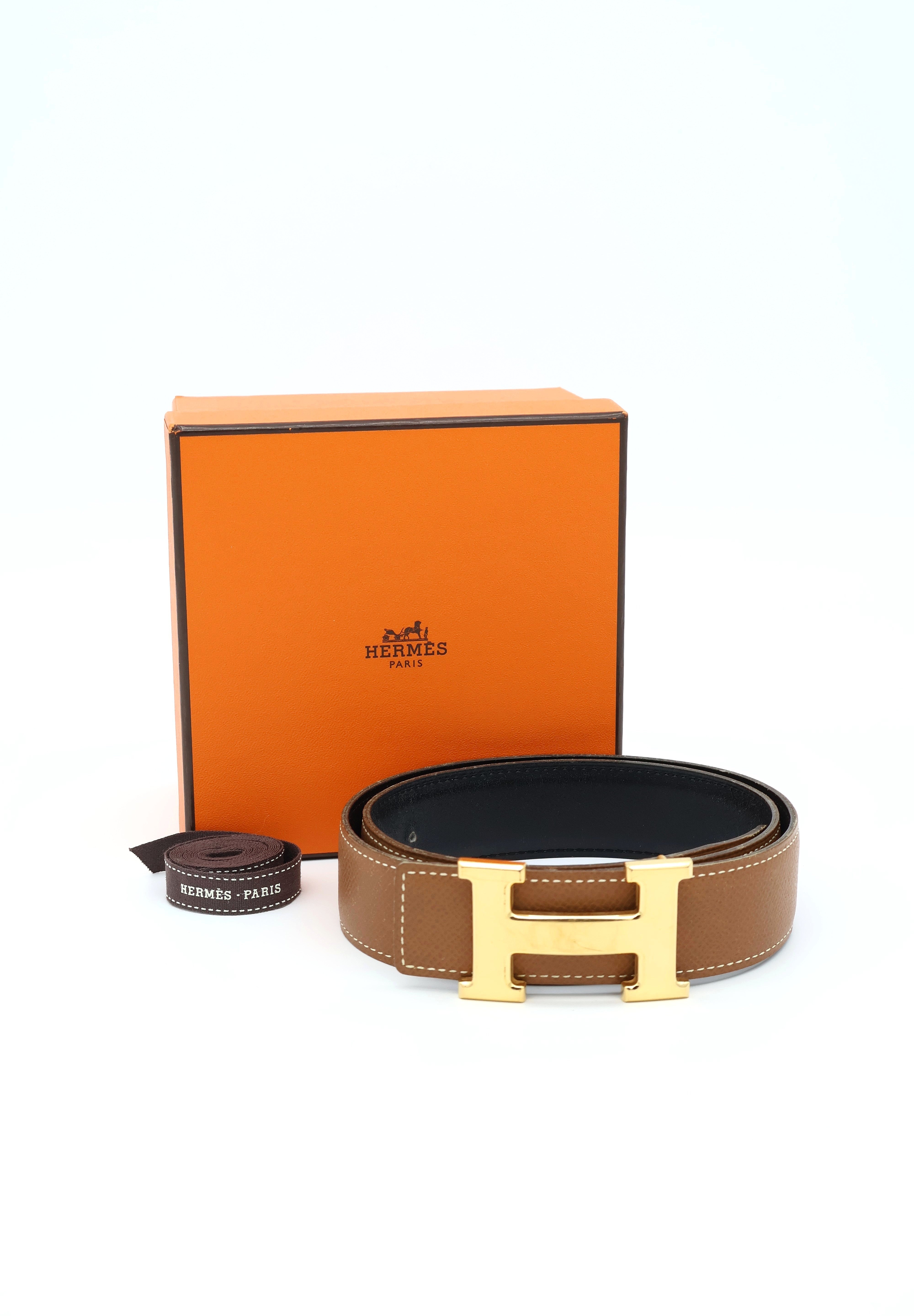 Hermès H Nahkavyö 85 cm