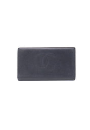 Chanel CC Grained Calfskin Long Wallet