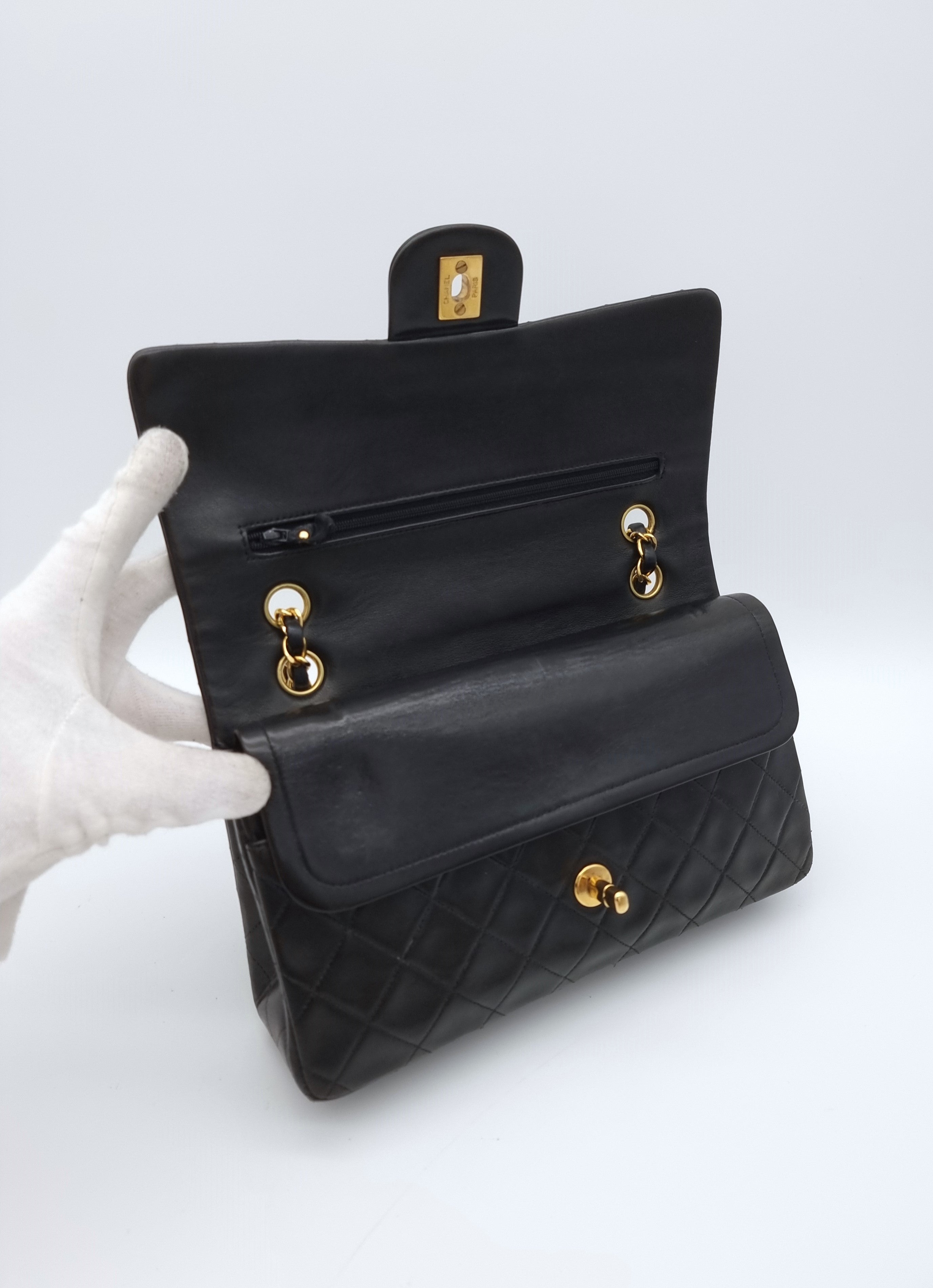 Chanel Medium Double Flap Lambskin