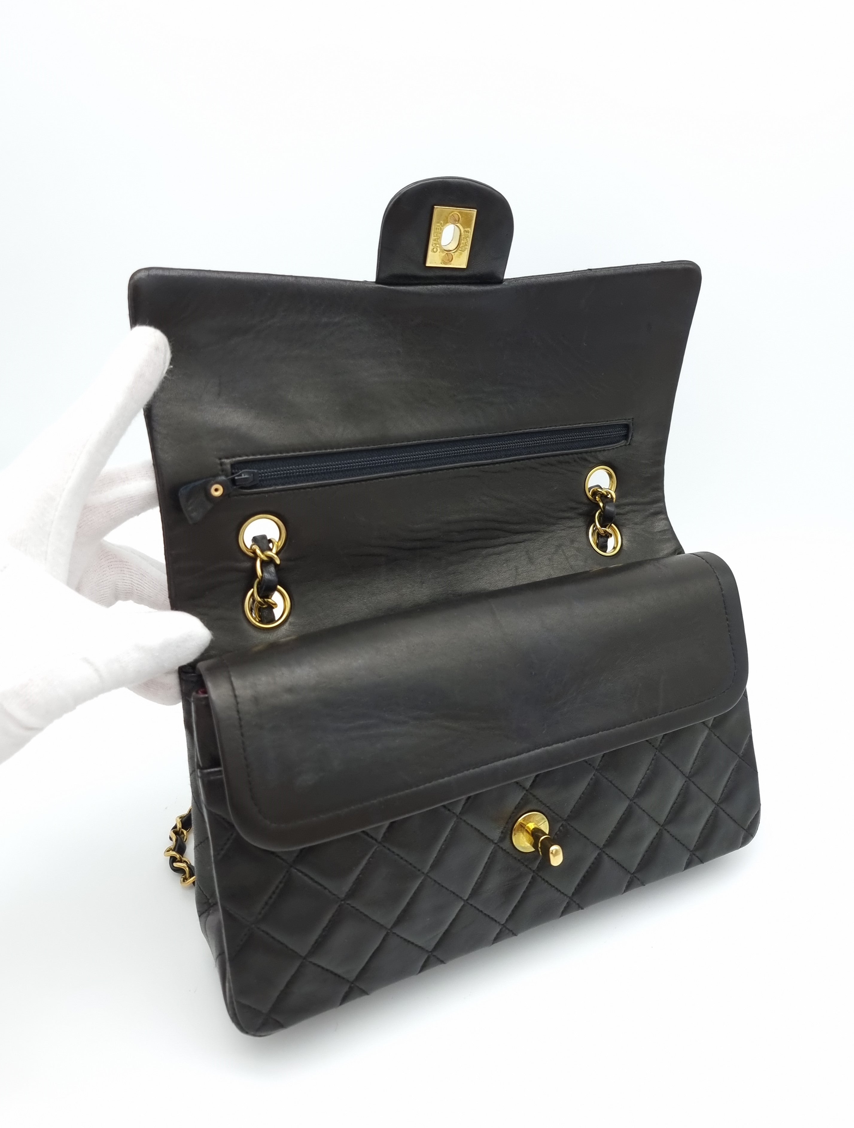 Chanel Medium Double Flap Lambskin