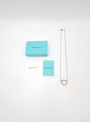 Tiffany & Co. Silver Heart -kaulakoru