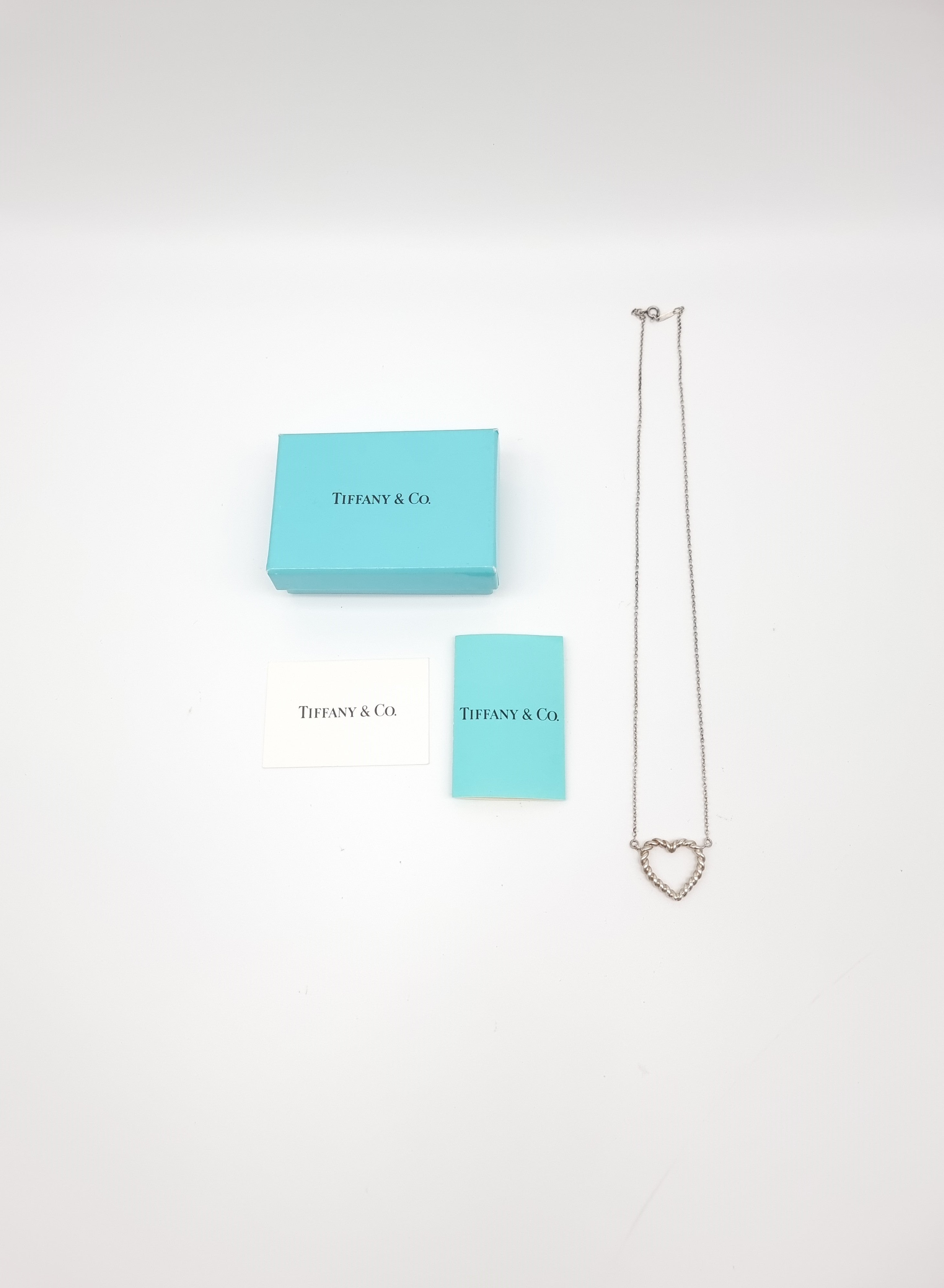 Tiffany & Co. Silver Heart -kaulakoru