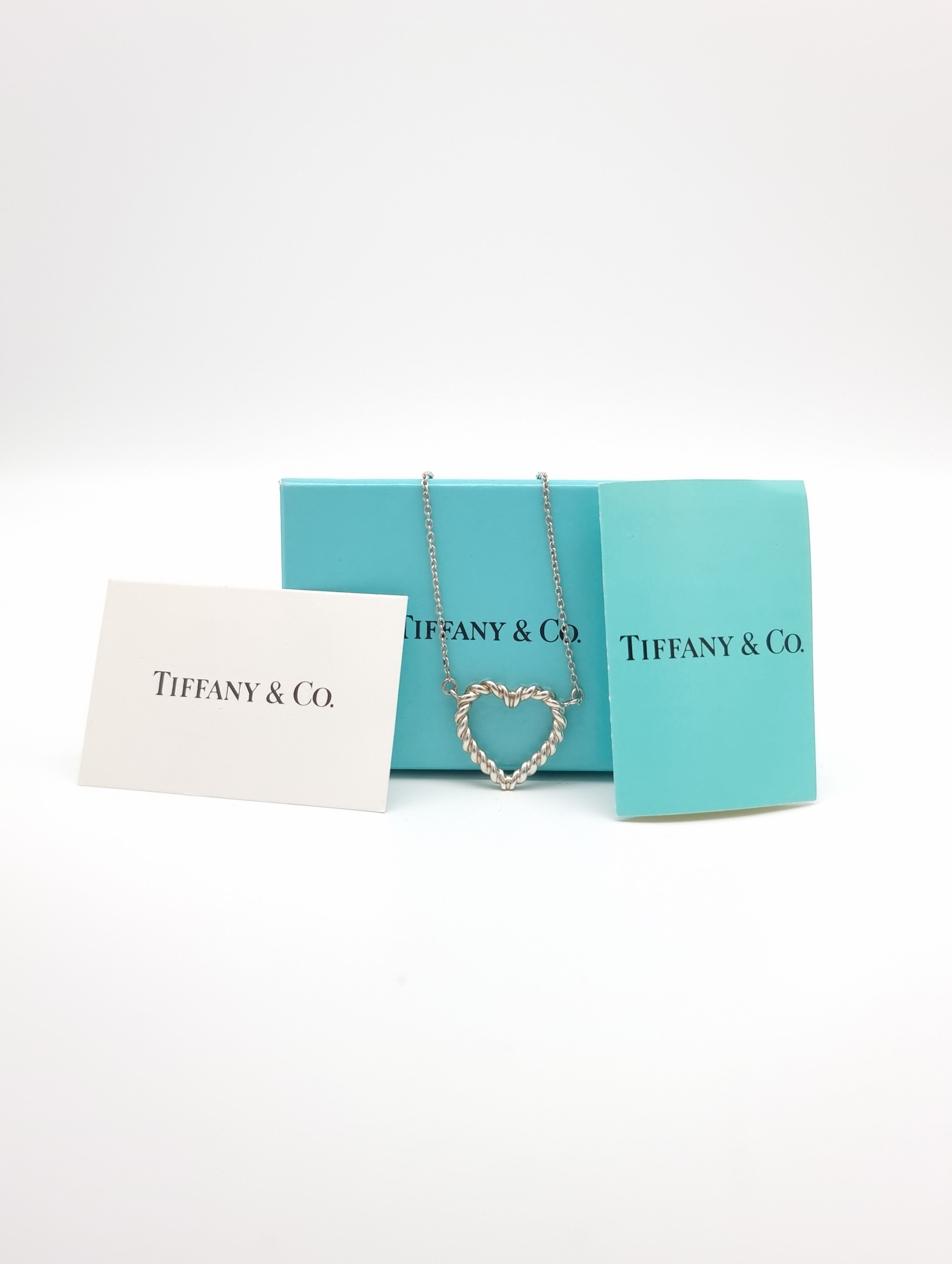Tiffany & Co. Silver Heart -kaulakoru