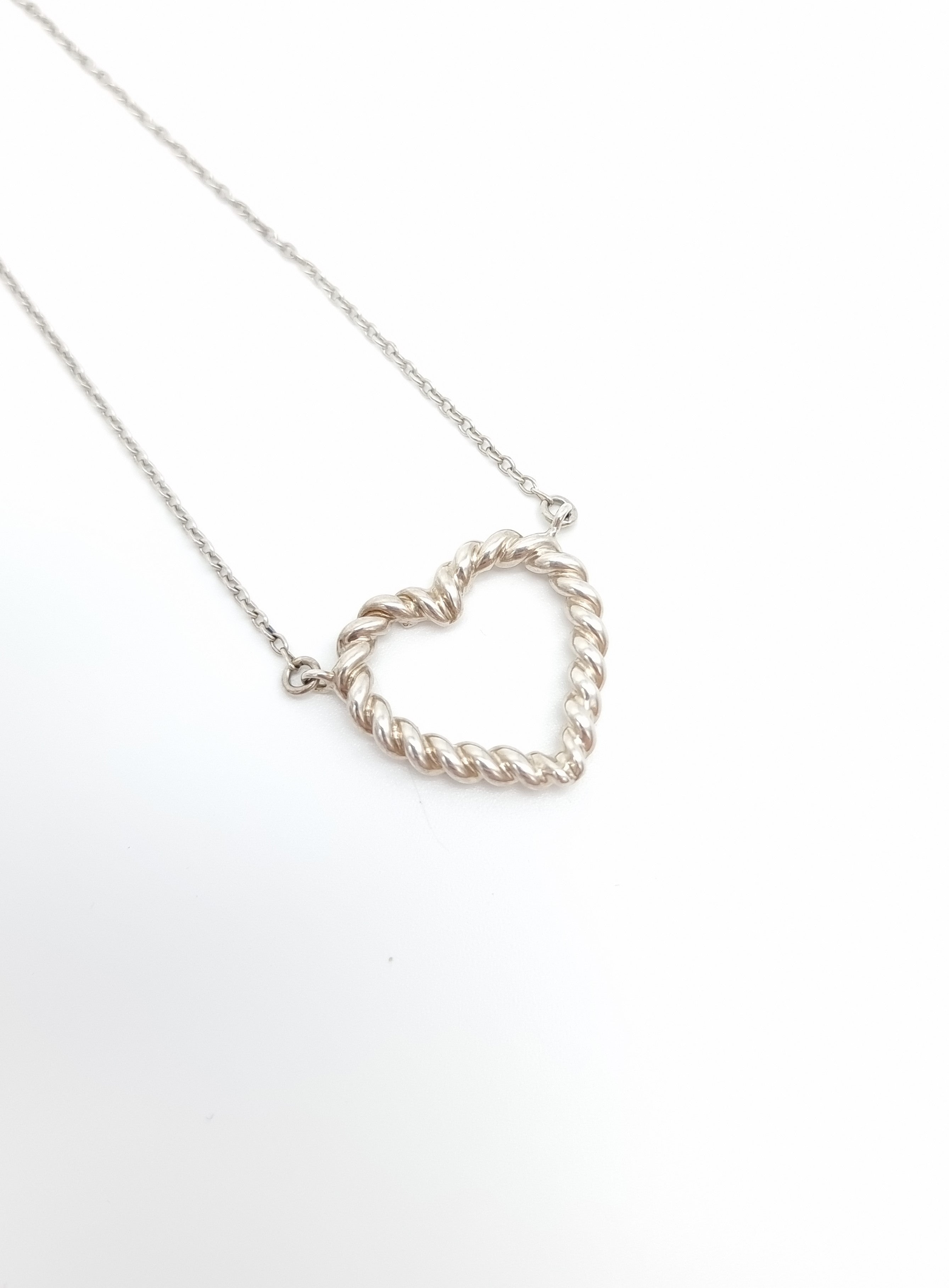 Tiffany & Co. Silver Heart -kaulakoru