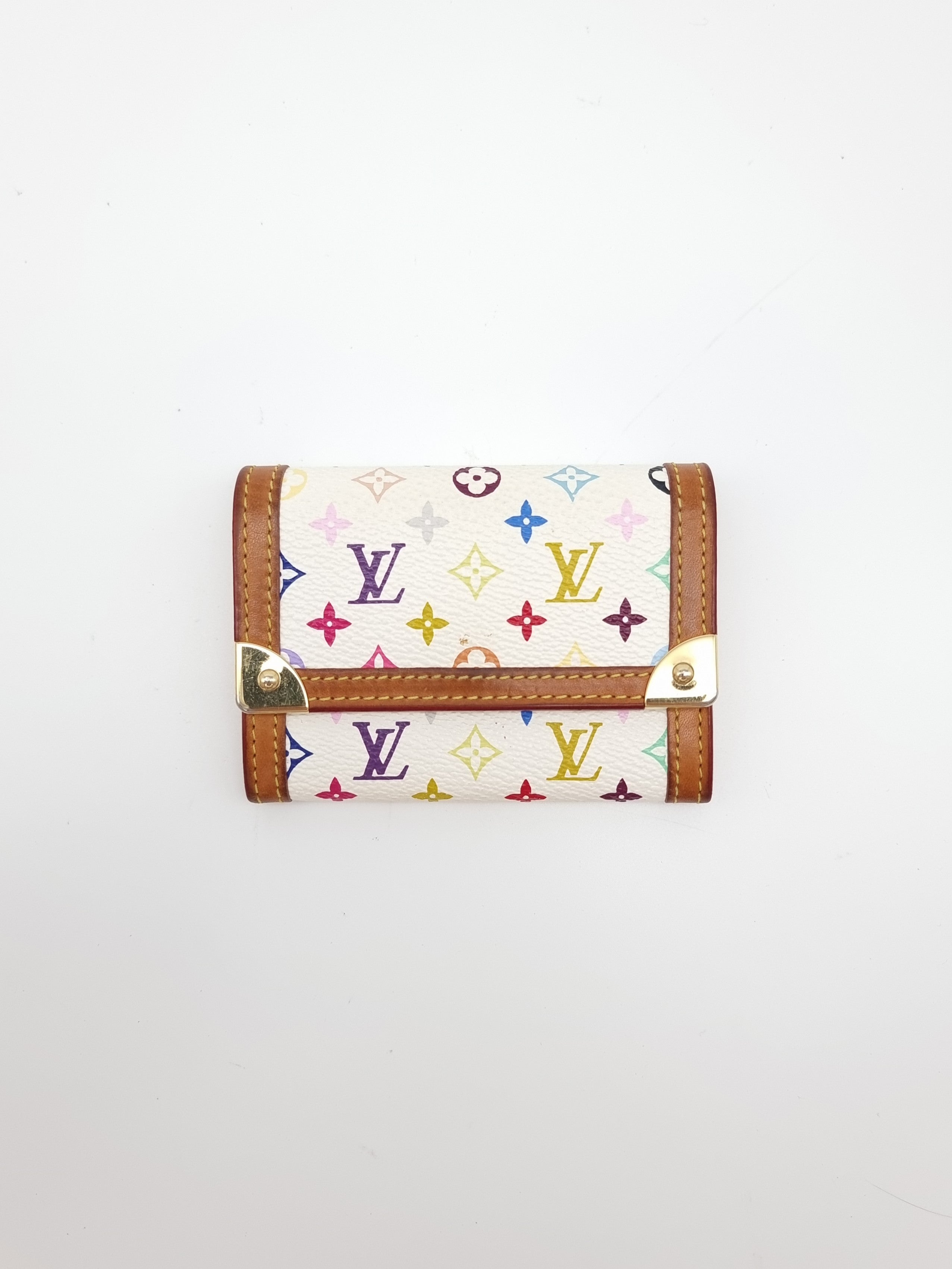 Louis Vuitton x Takashi Murakami Porte Monnaie Plat