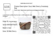 Gucci Web Sherry Olkalaukku