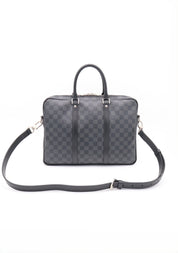 Louis Vuitton Porte Documents Voyage Damier Graphite
