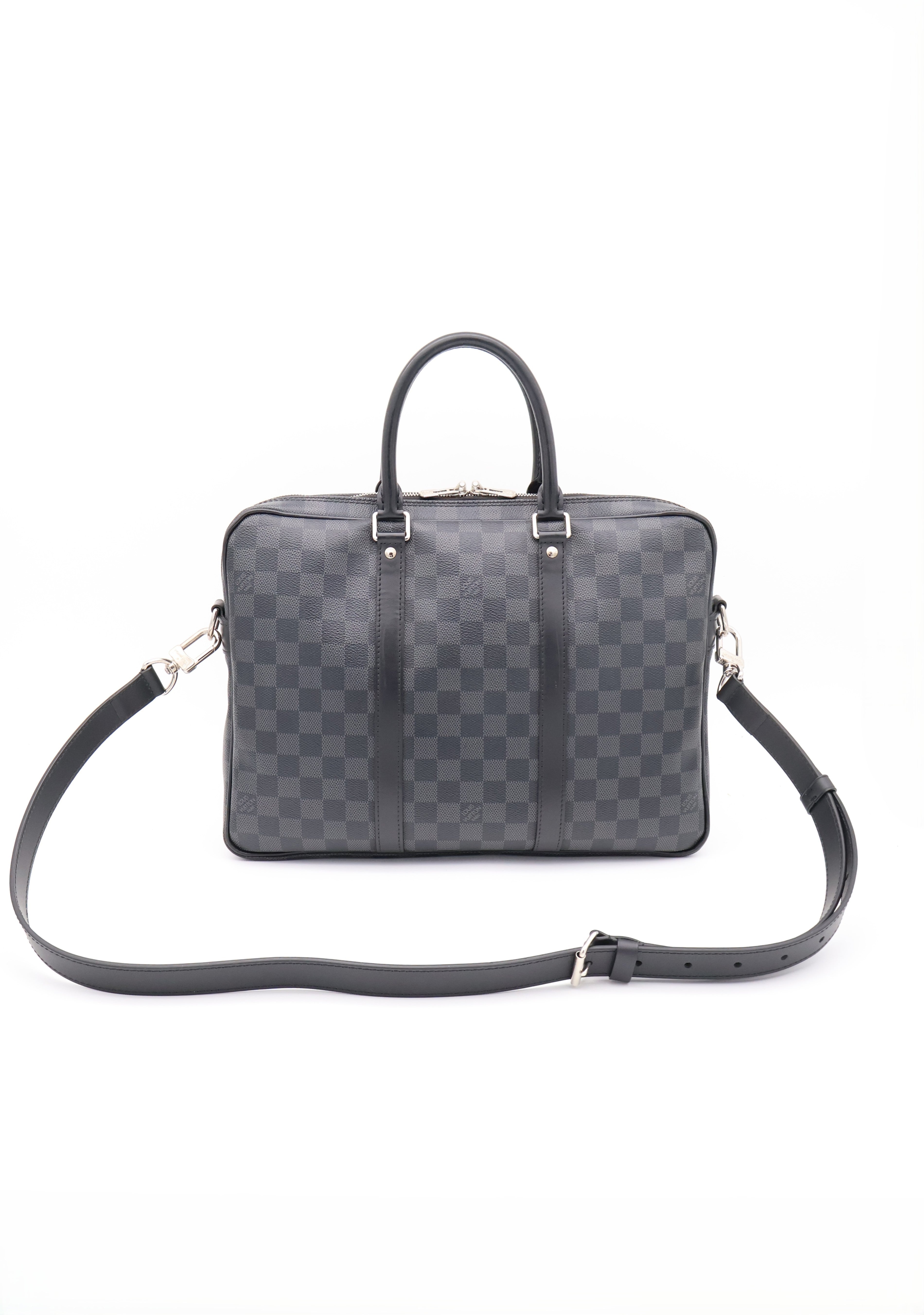 Louis Vuitton Porte Documents Voyage Damier Graphite