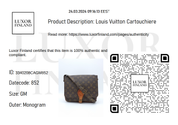 Louis Vuitton Cartouchiere GM