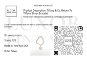 Tiffany & Co. Return To Tiffany Silver Bracelet