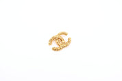 Chanel CC Gold Brooch