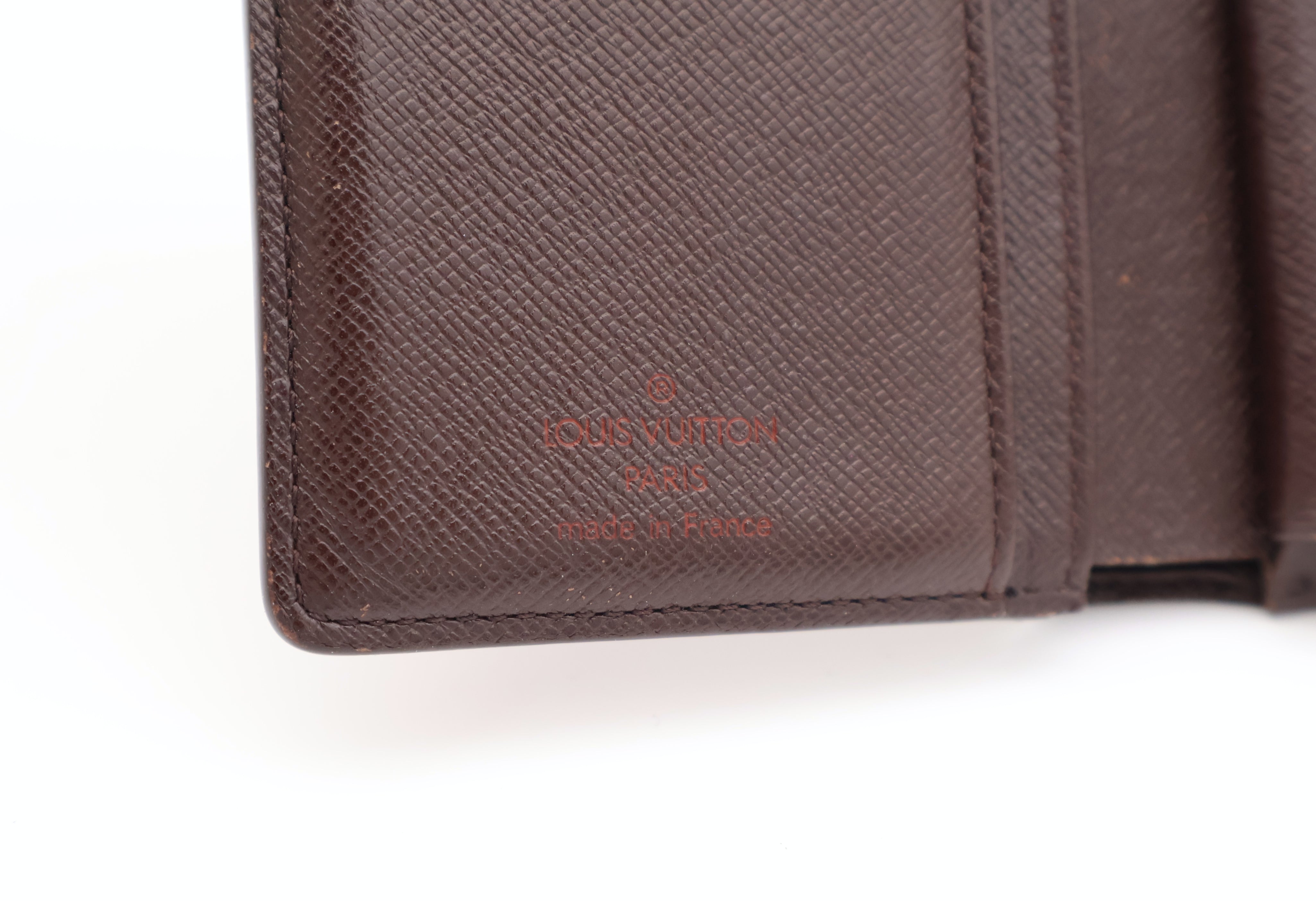 Louis Vuitton Portefeuille Viennois Damier Ebene