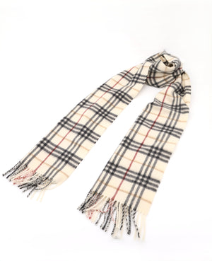 Burberry Cashmere & Villa Huivi