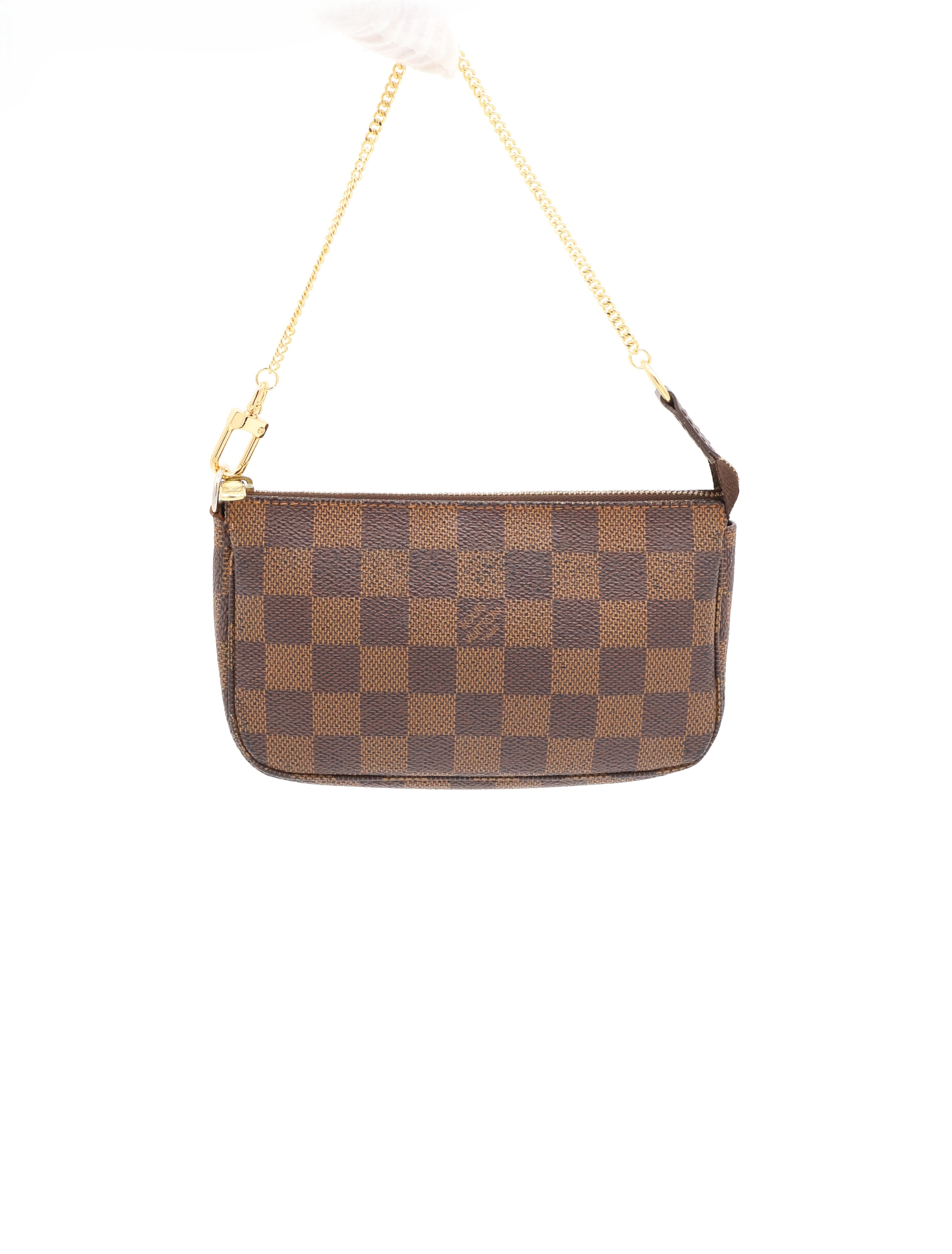 Louis Vuitton Bucket Pochette Damier Ebene