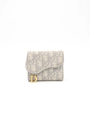 Dior Oblique Saddle Wallet
