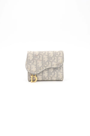 Dior Oblique Saddle Wallet