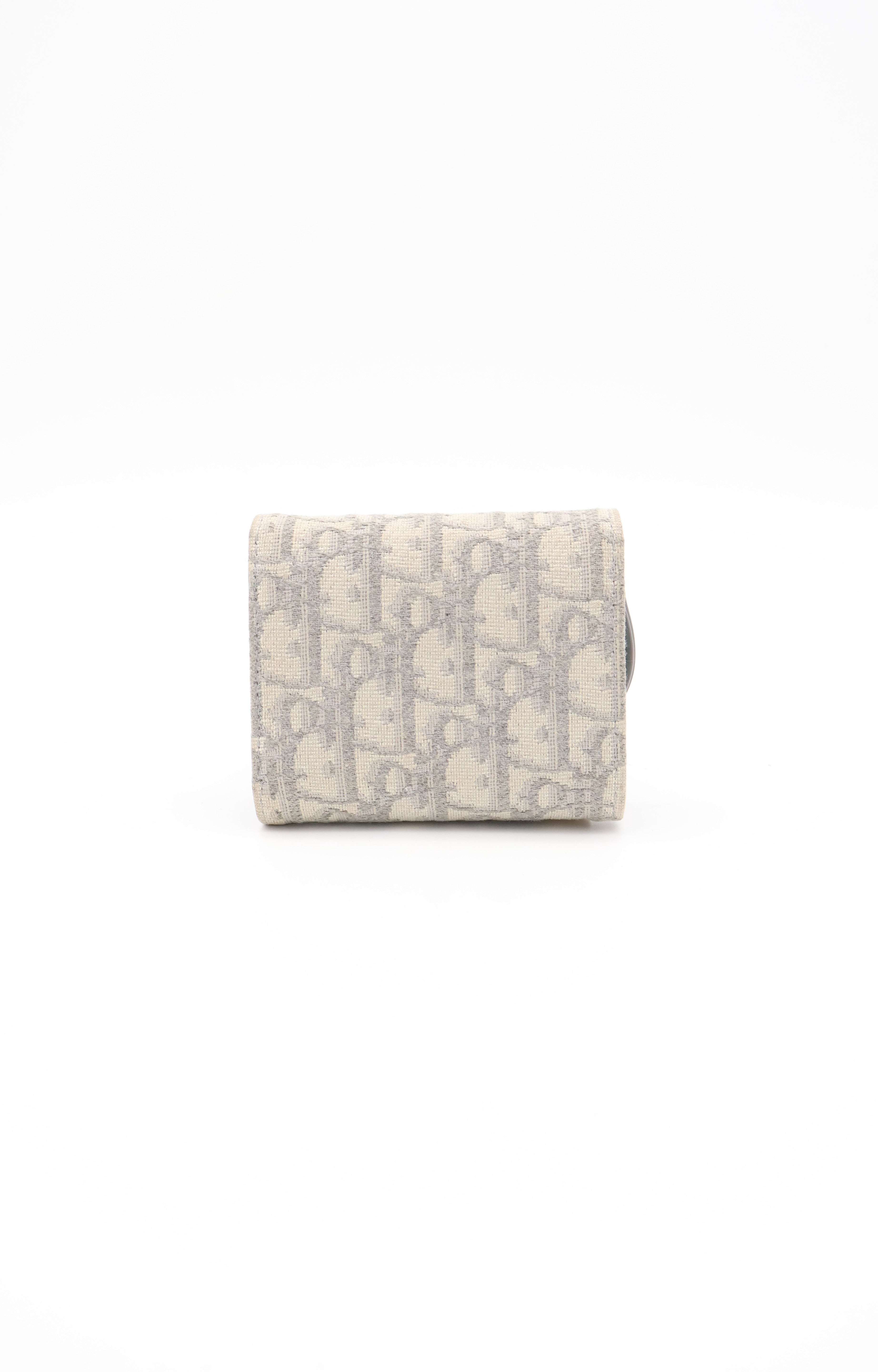 Dior Oblique Saddle Wallet