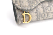Dior Oblique Saddle Wallet