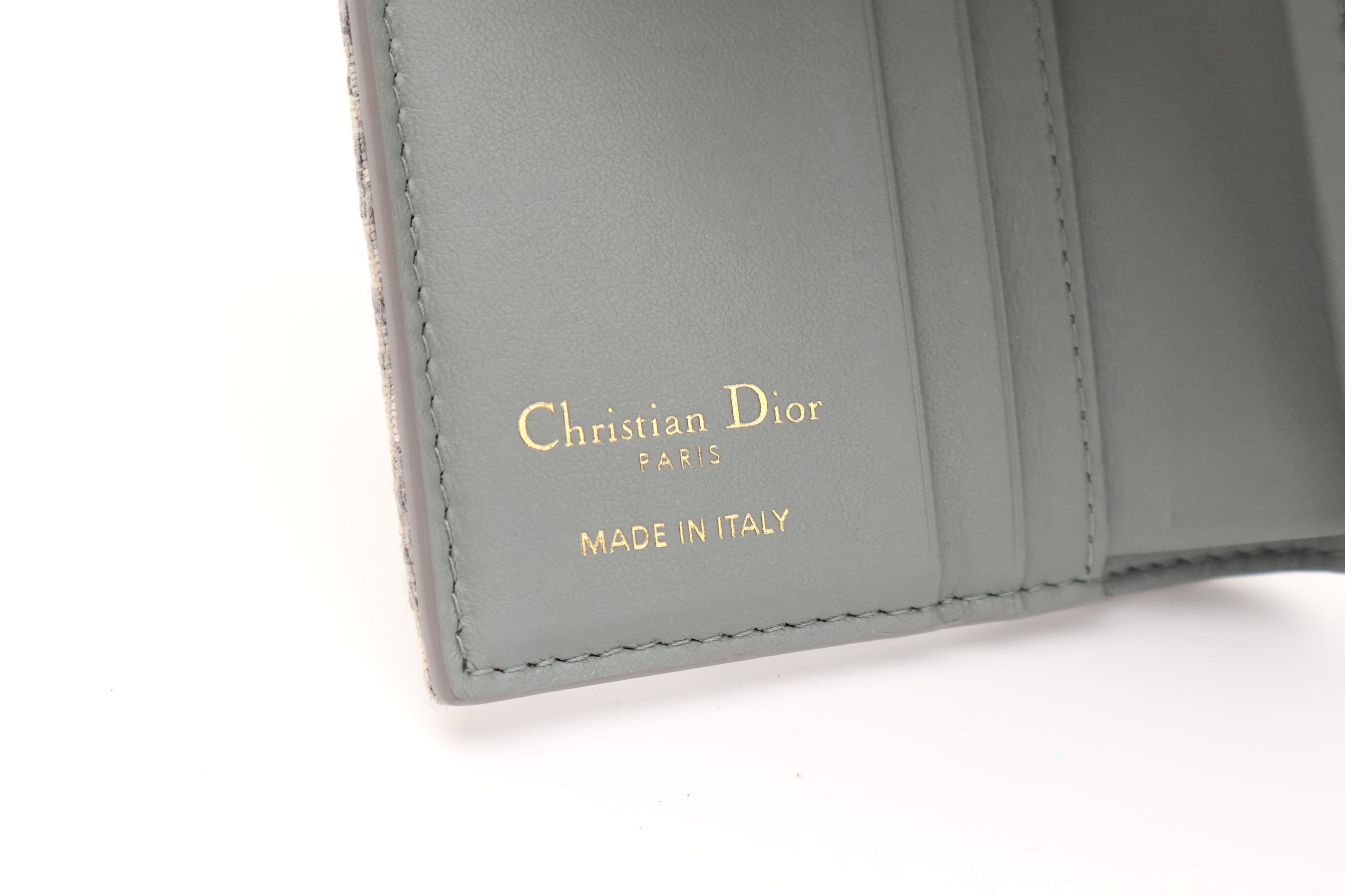 Dior Oblique Saddle Wallet
