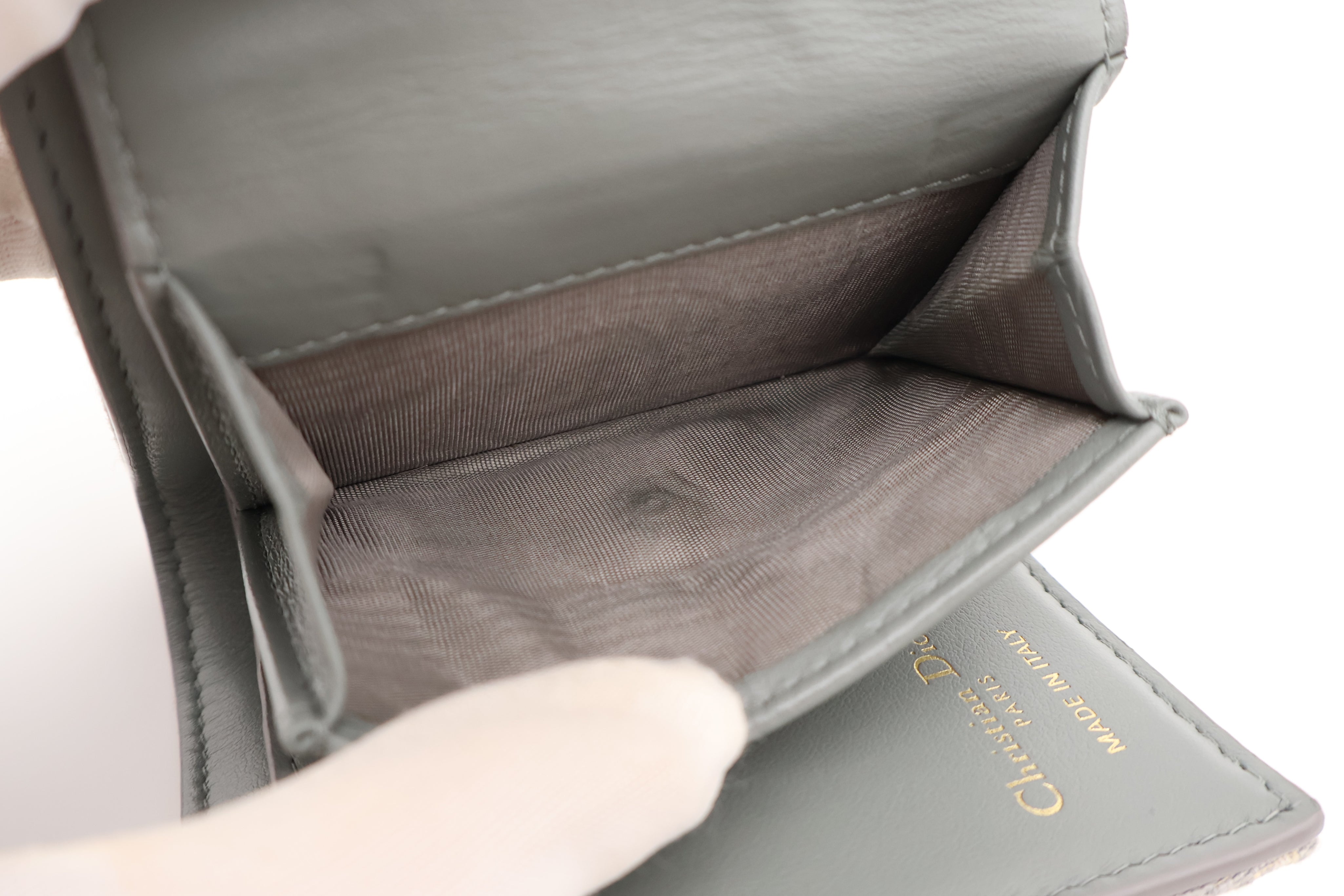 Dior Oblique Saddle Wallet