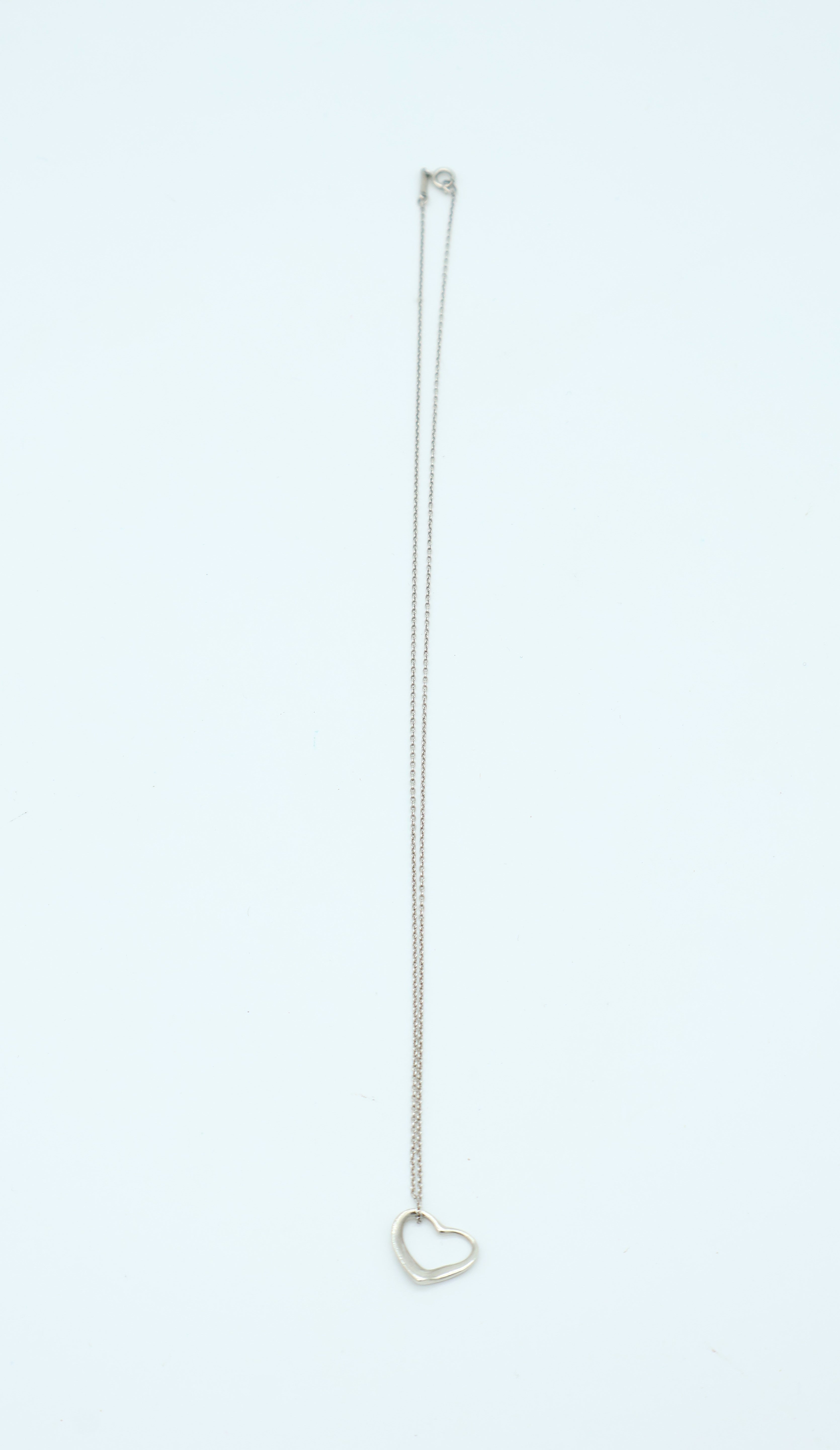 Tiffany & Co. Open Heart Necklace