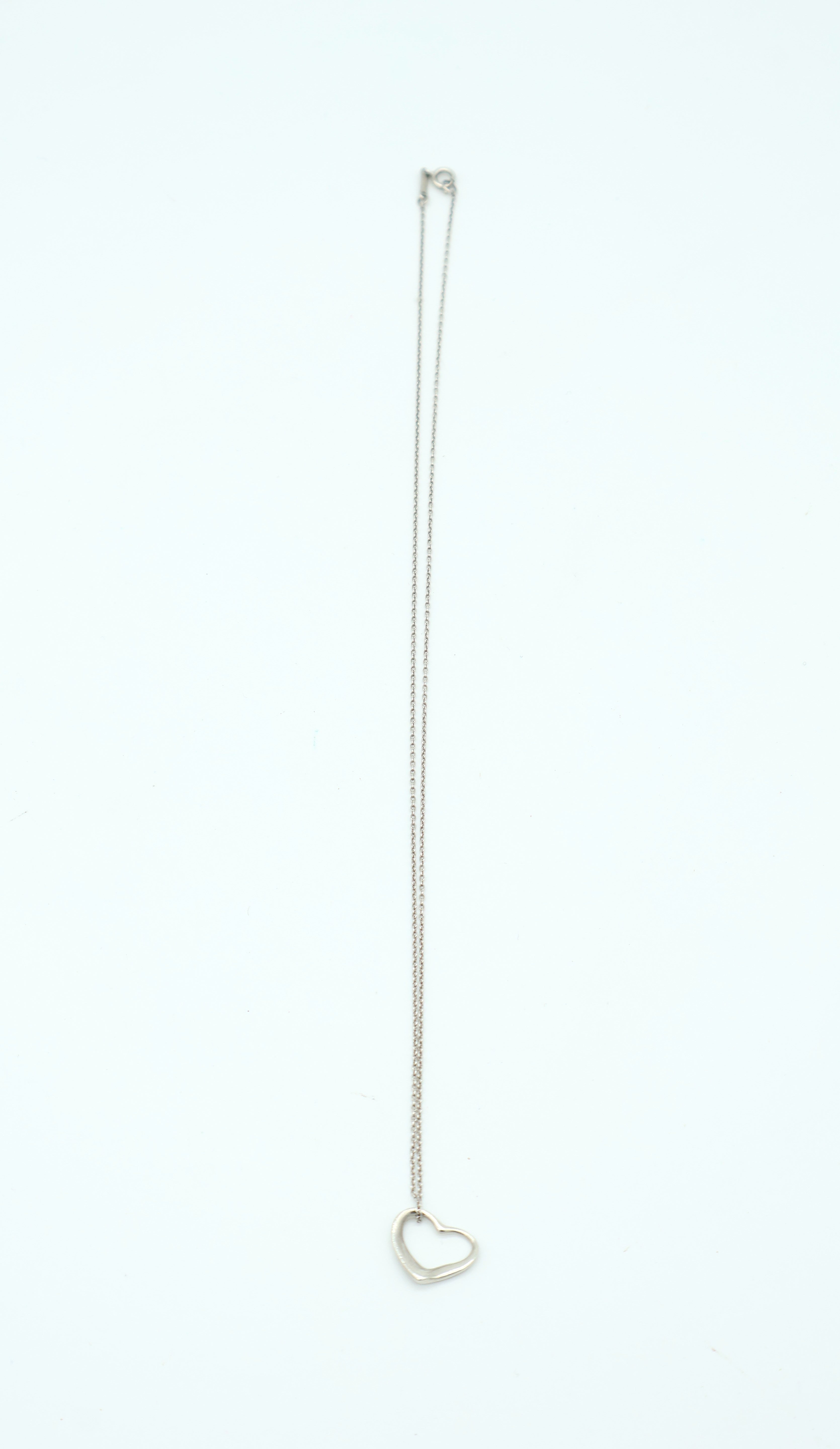 Tiffany & Co. Open Heart Necklace