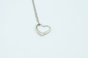 Tiffany & Co. Open Heart Necklace