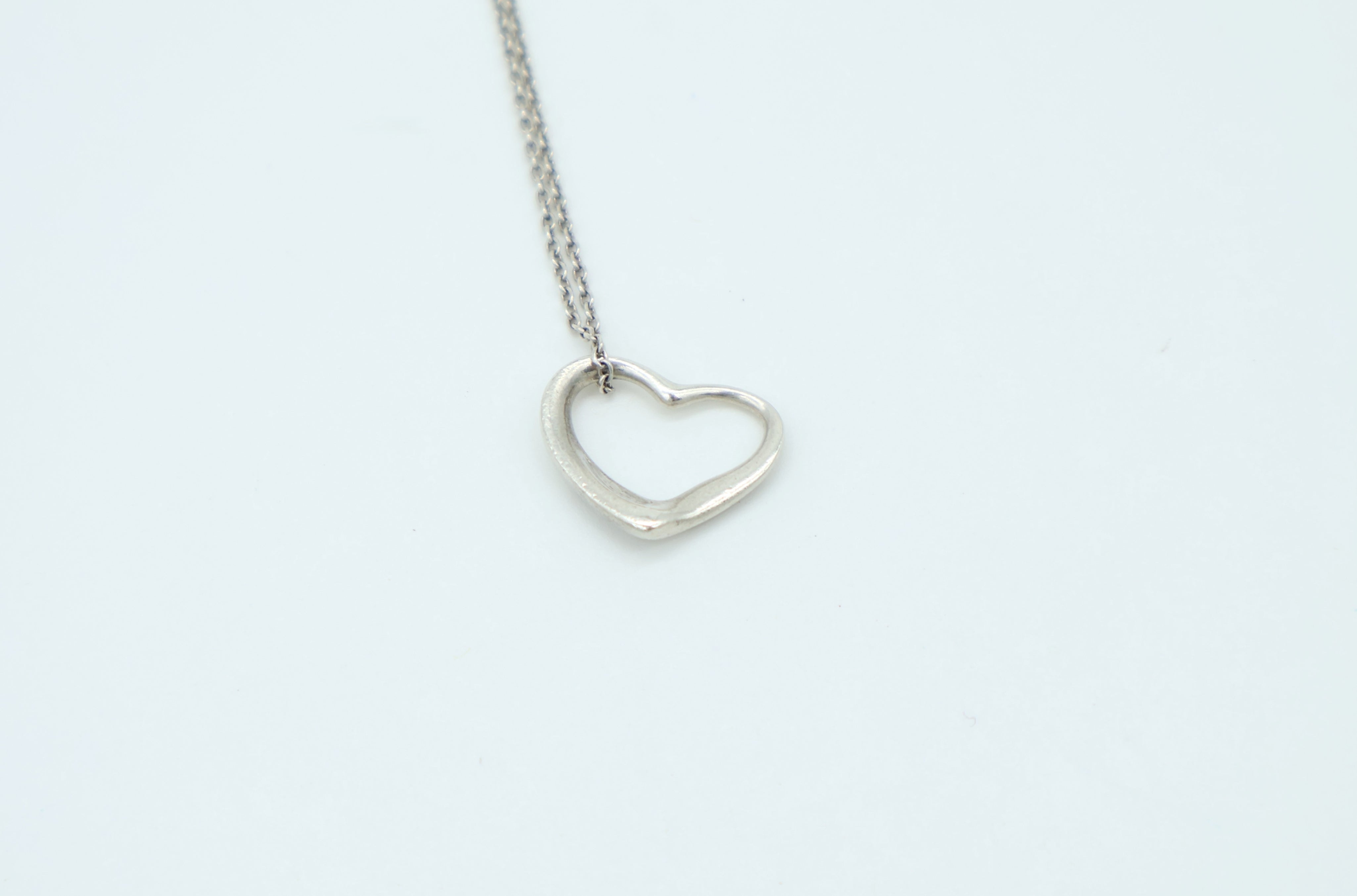 Tiffany & Co. Open Heart Necklace
