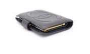 Chanel CC Grained Calfskin Bifold Wallet