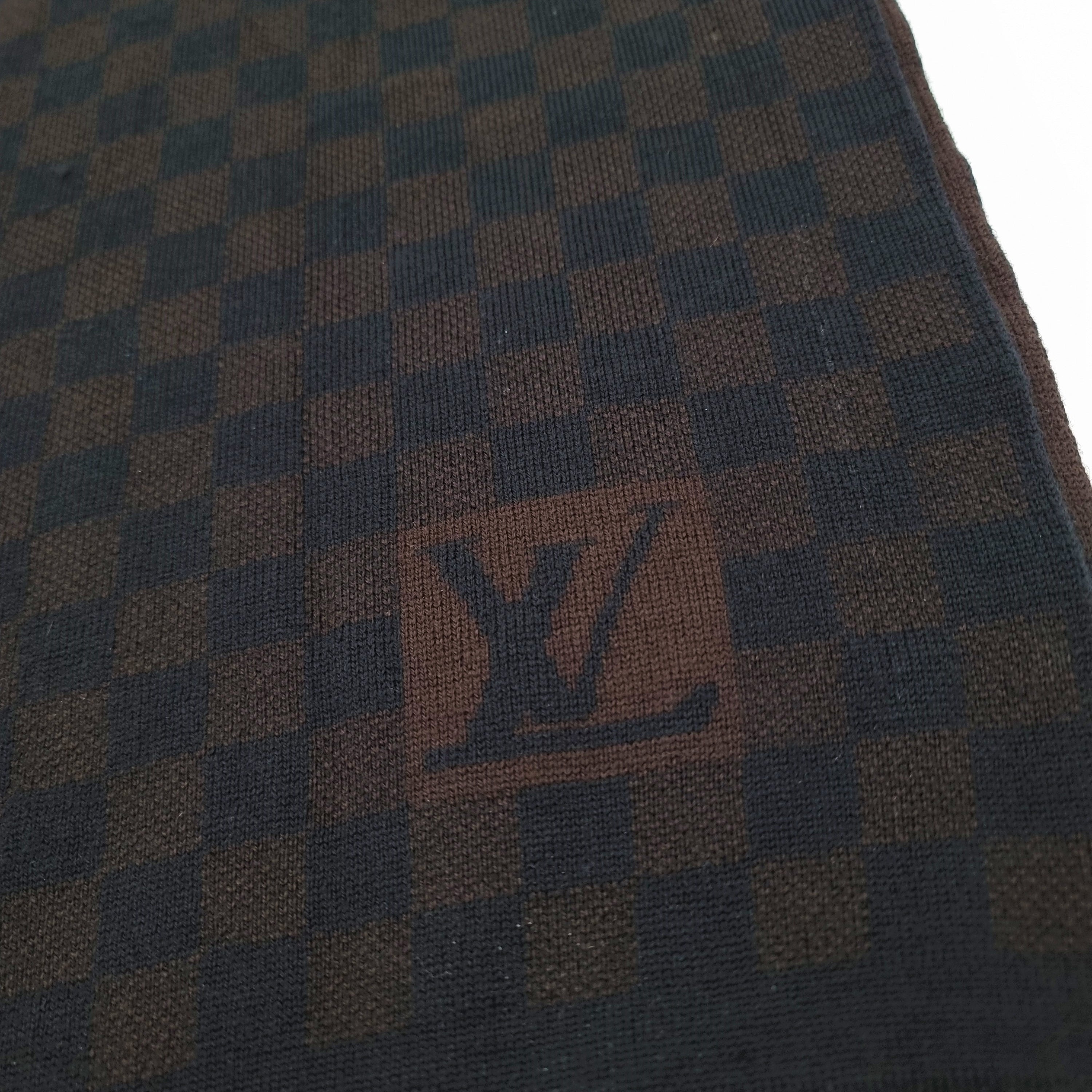 Louis Vuitton Damier Ebene Wool Scarf - 96636f