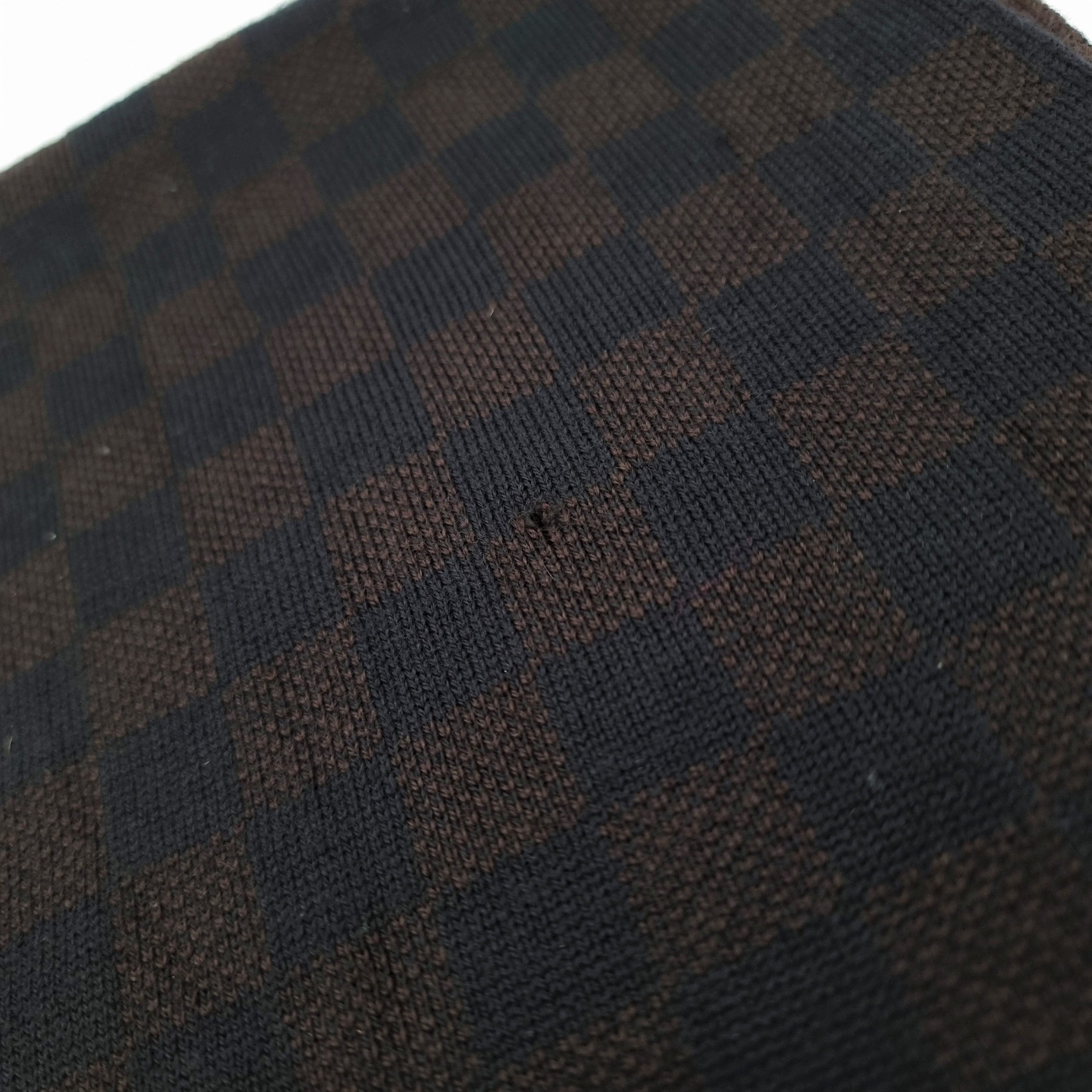 Louis Vuitton Damier Ebene Wool Scarf - 96636f