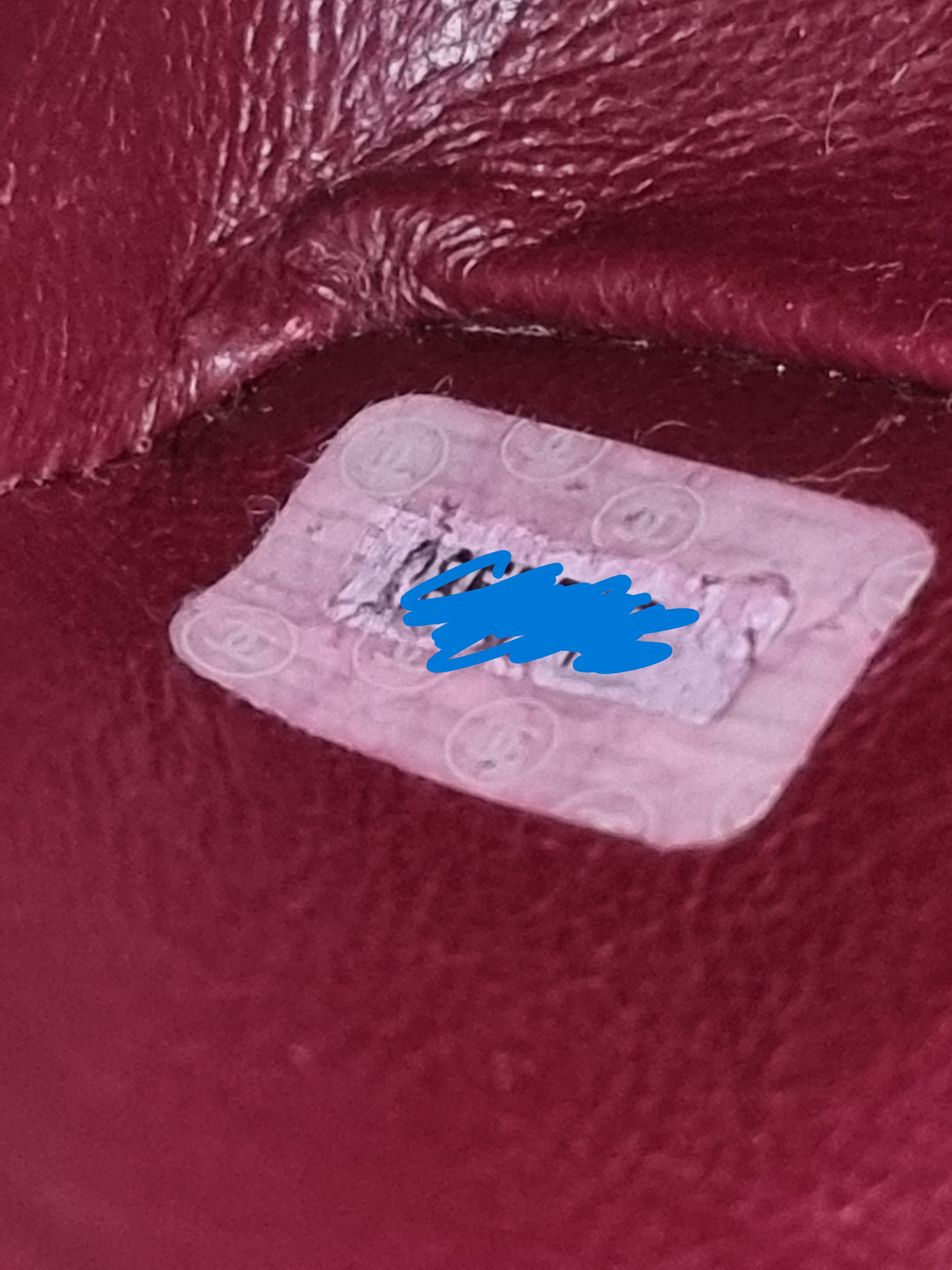 Vintage Chanel Authentication Chanel Serial Number Sticker