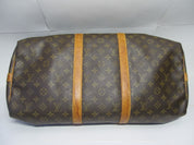 Louis Vuitton Keepall 50 Bandouliere Brown Monogram - 96636f