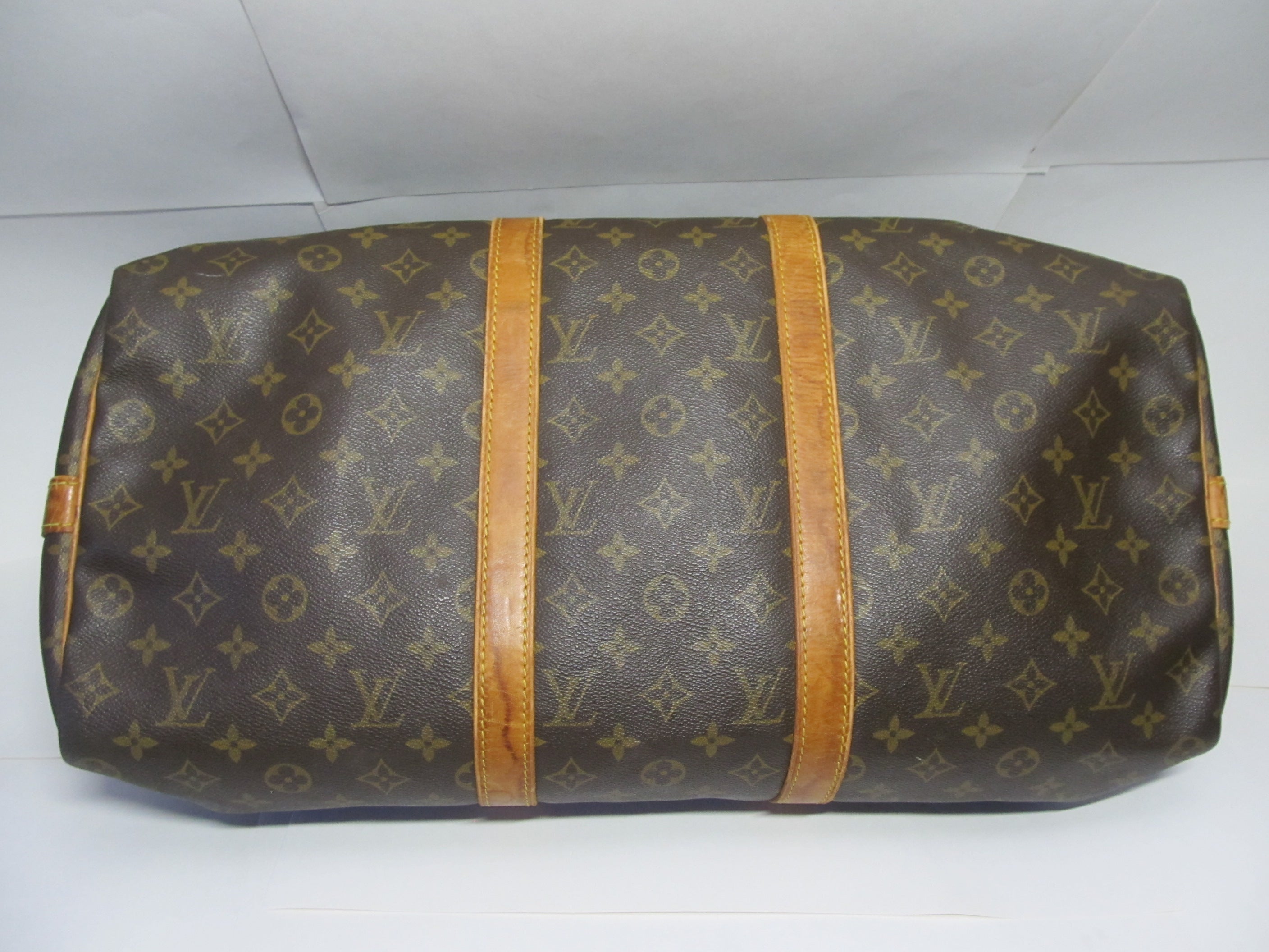 Louis Vuitton Keepall 50 Bandouliere Brown Monogram - 96636f