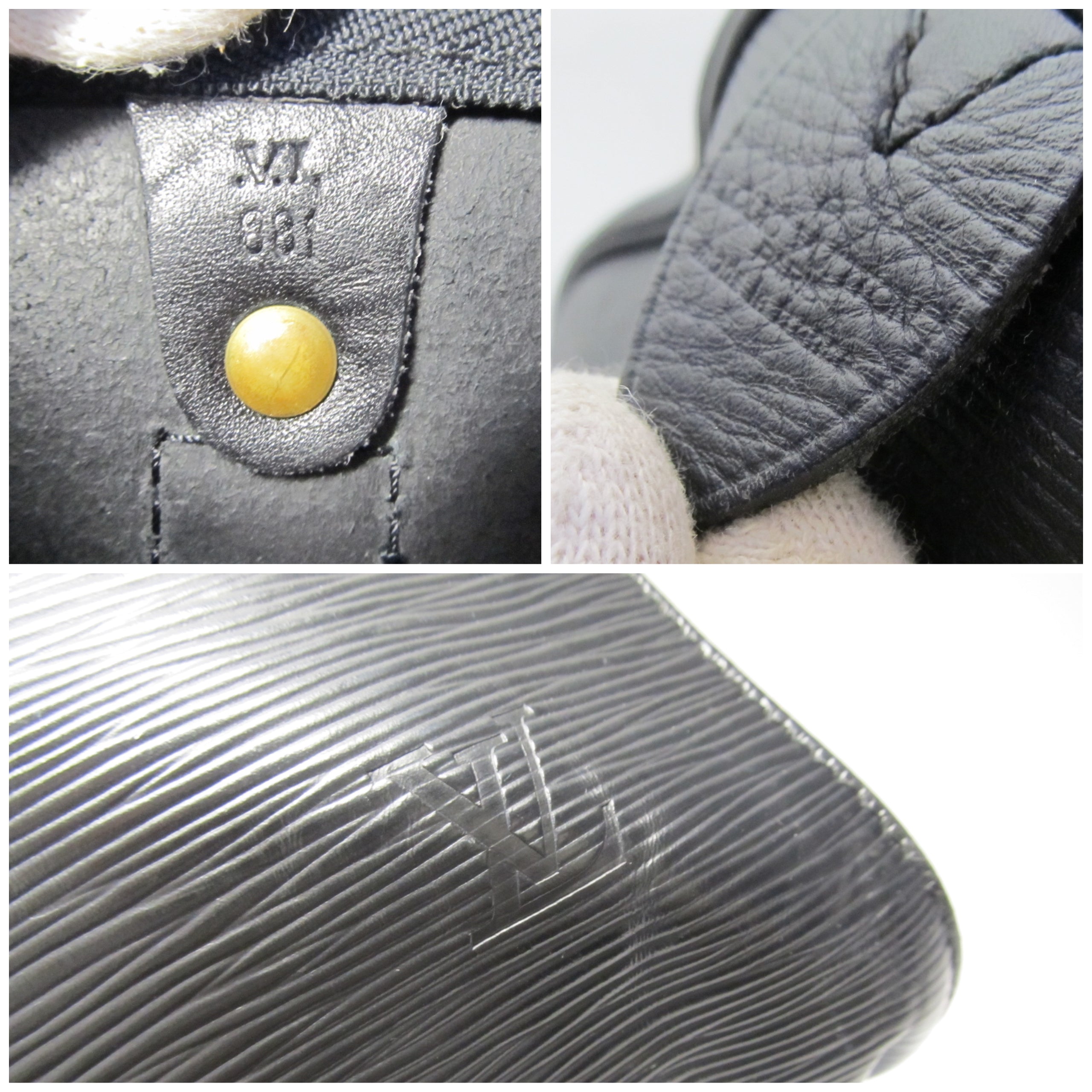 Louis Vuitton Keepall 50 Epi Noir - 96636f