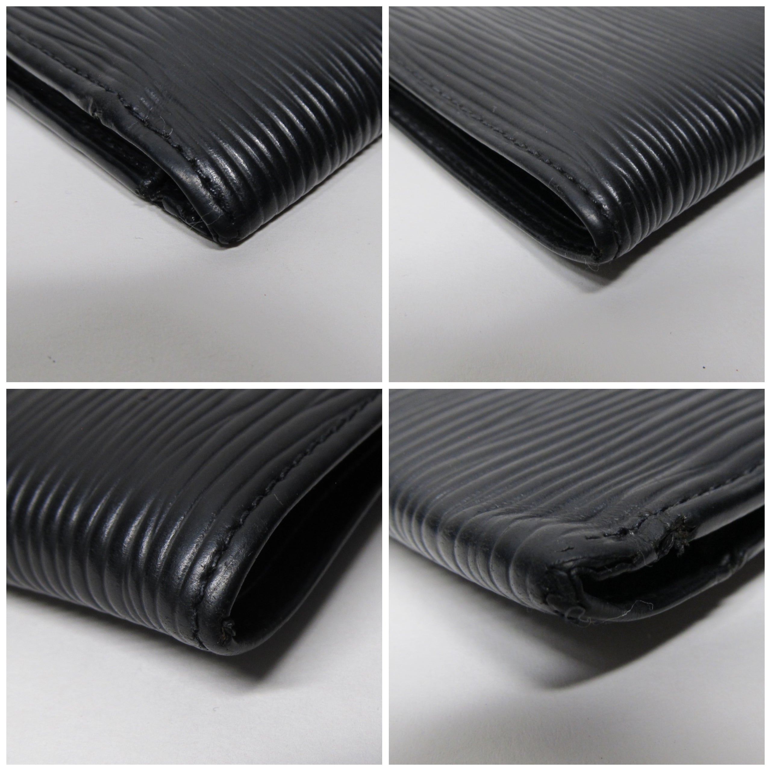 Louis Vuitton Marco Epi Noir Bifold Wallet - 96636f